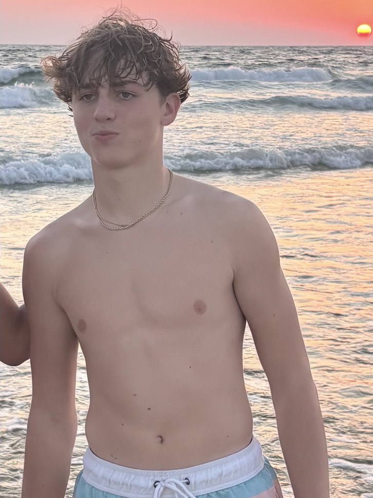 Barrett before starting Natural Fitness Formula